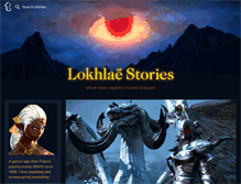 Tablet Screenshot of lokhlaestories.com